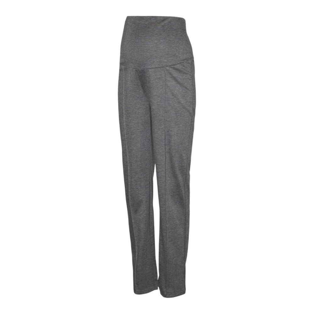 Mamalicious Womens/Ladies Melange Straight Leg Sweatpants / Grey Melange